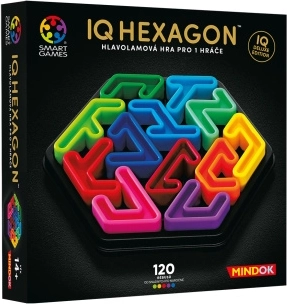 Smart Games IQ Deluxe Hexagon – logična namizna igra