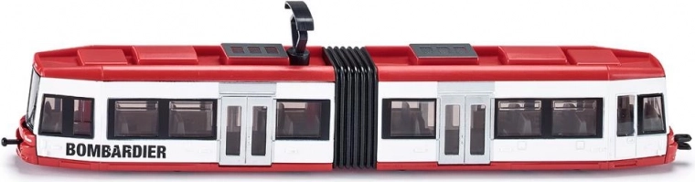 Kovinski model tramvaja 1:87 Siku Super dvočlenski BOMBARDIER