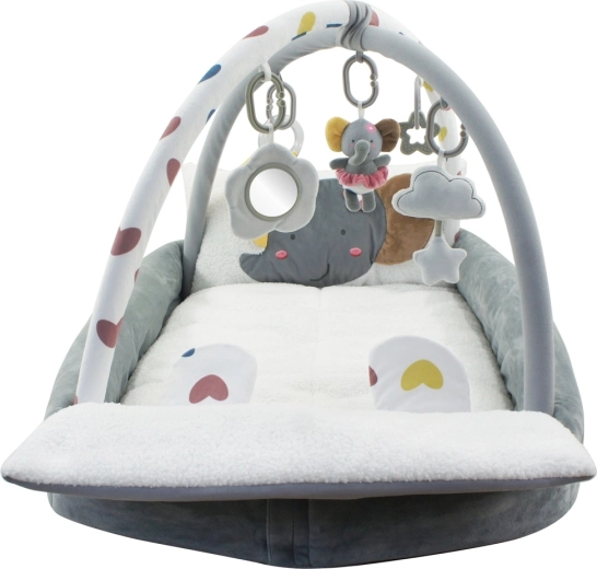 2Kids Toys igralna podloga z lokom in ogradico slon
