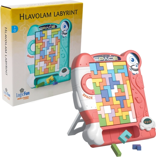 Lesena miselna uganka logični puzzle Sparkys