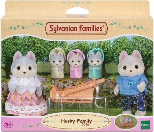 Družina huskyjev Sylvanian Families