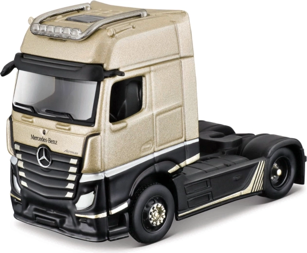 Maisto Mercedes-Benz Actros 1851 zlato-črn 1:64