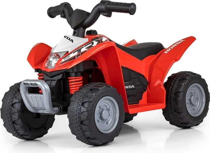 Električni otroški štirikolesnik Milly Mally Honda ATV, rdeč