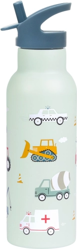 A Little Lovely Company nerjaveča steklenica za pitje 500 ml – Vozila