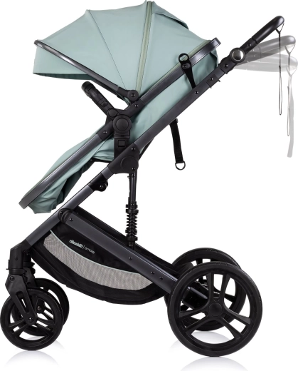 Vrtljiv sedež in nastavljiv ročaj