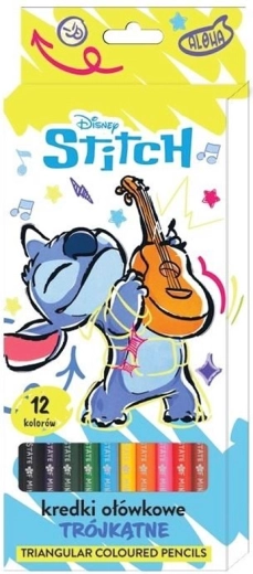 Barvne barvice Lilo in Stitch – 12 kos
