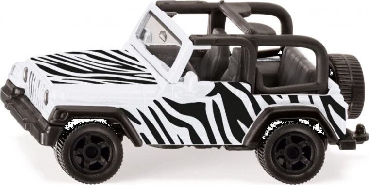 Siku Jeep Wrangler Safari – kovinski model 1:55 z vlečno napravo