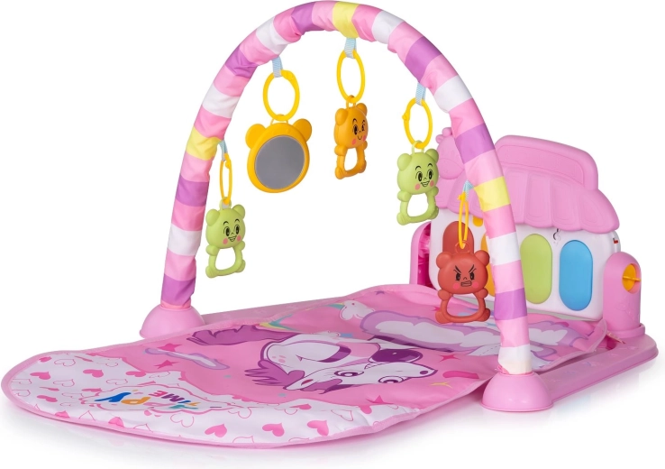 Chipolino igralna podloga s klavirčkom Unicorn
