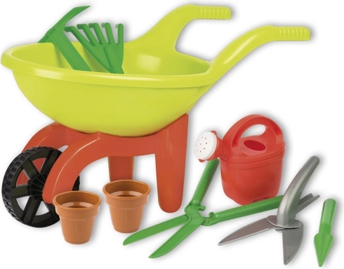 Androni samokolnica z vrtnimi dodatki