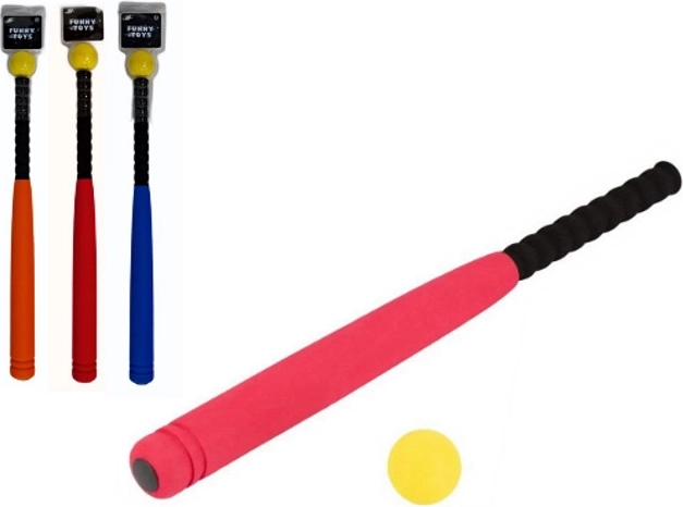 Penasta baseballska palica z žogico – 1 kos