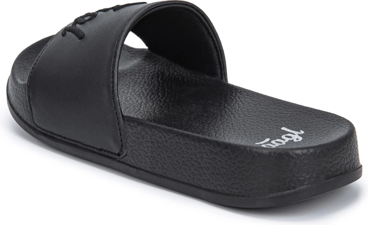 Ergonomically shaped footbed for comfort