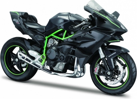 Kovinski model motocikla Kawasaki Ninja H2 R s stojalom 1/12