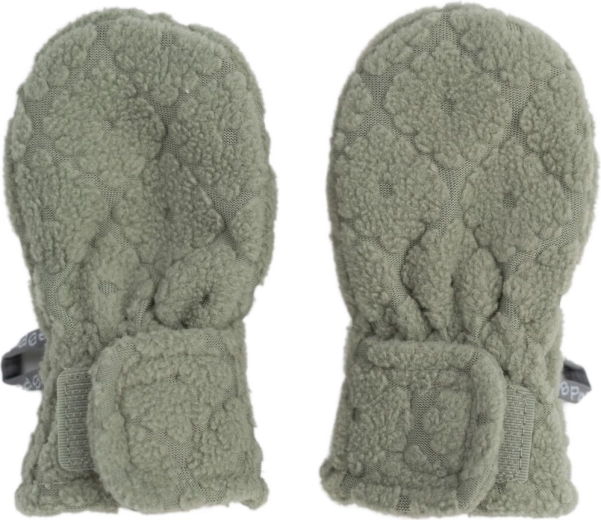 Otroške rokavice Lodger Mittens folklore fleece elm 0–12 mesecev – 1 kos