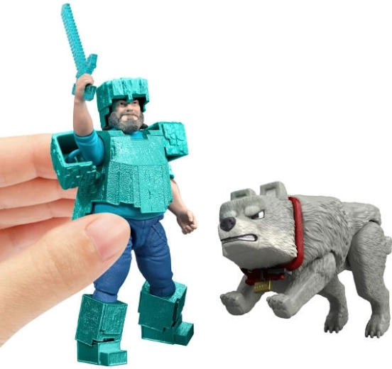 Dve ikonični postavi iz Minecrafta
