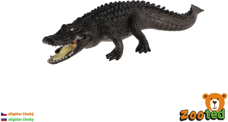 Figurica kitajskega aligatorja, 19 cm
