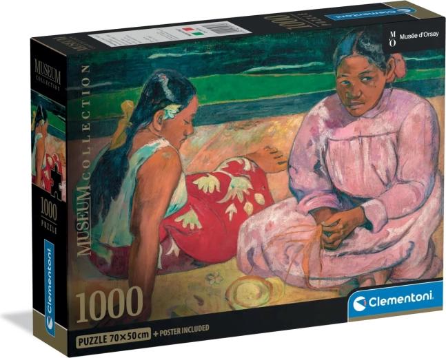 Clementoni puzzle Museum Collection: Tahitijske ženske 1000 koščkov