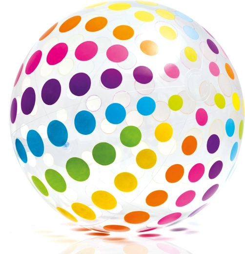 Velika napihljiva plažna žoga 107 cm INTEX
