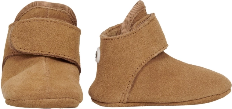 Usnjeni copatki Lodger Walker Basic Cognac 3–6 mesecev