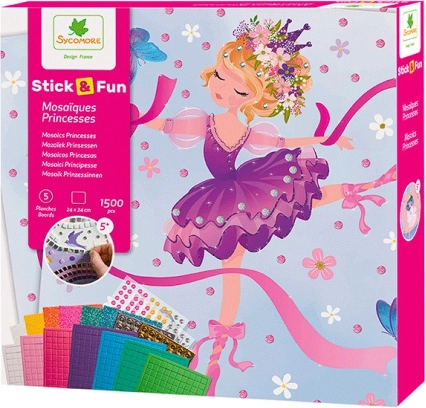 Stick & Fun mozaika princeske baletke