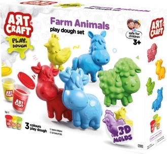 Art Craft komplet za modeliranje domačih živali 168 g