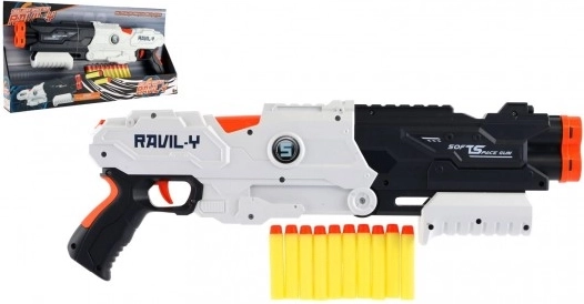 Pena blaster šibrovka 45 cm z 10 puščicami