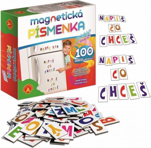 Magnetna pisma za hladilnik 100 kosov