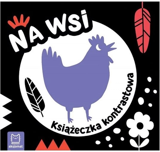 Na vasi – kontrastna knjižica za dojenčke