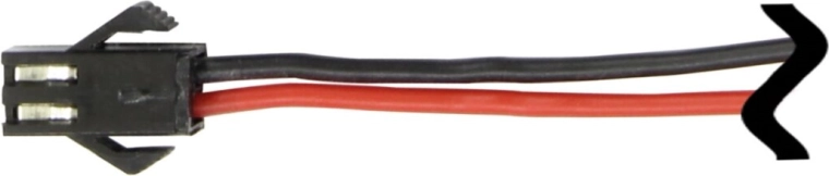 Jamara connecting cable with silicone insulation, socket (female) 50 mm, 1.5 mm² - 1 piece