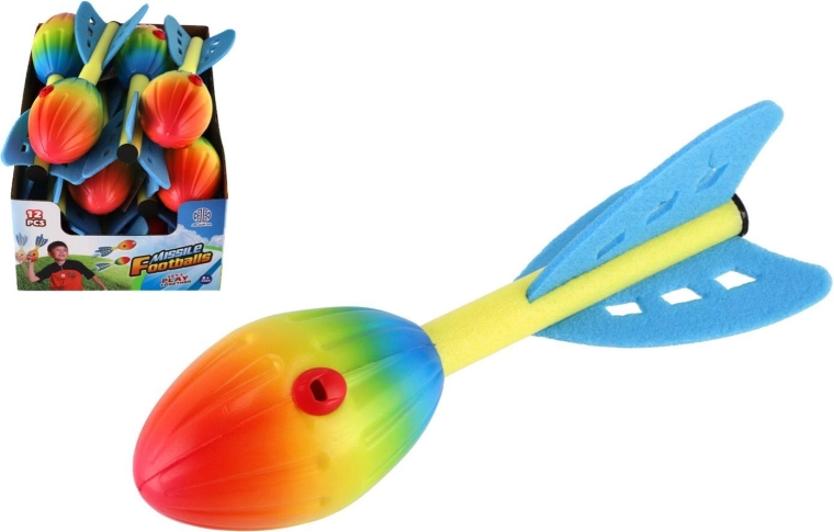 Penačna žvižgajoča raketa za metanje 25 cm