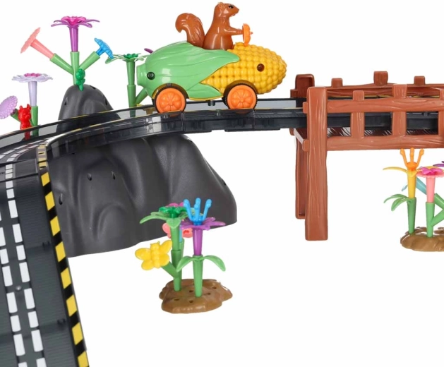 Mostovi, skale in cvetlični vrt