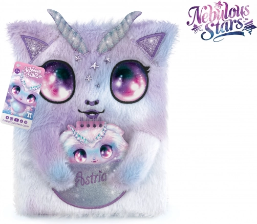 puhek dnevnik NEBULOUS STARS Astria A5 z zaklepom