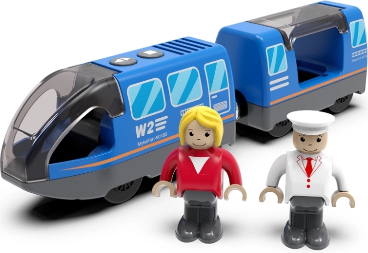 Easy controls directly on the locomotive