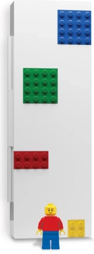 LEGO šolski etui z minifigurico, barvit