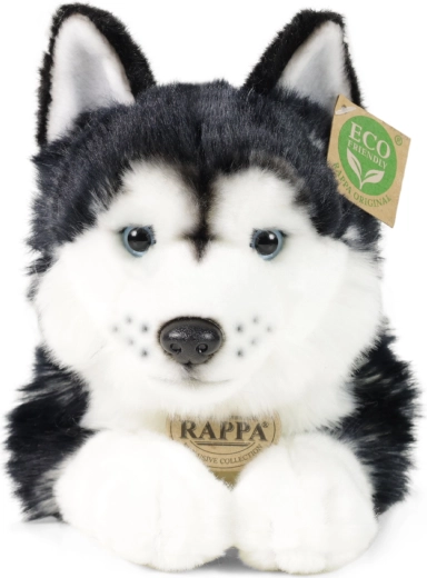 Realistic plush husky