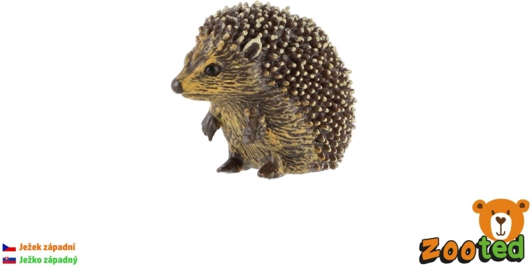 Figurica zahodnega ježa Zooted 4 cm