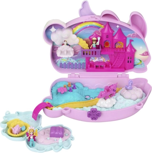 Polly Pocket 2-in-1 Compact Set Bunny Fairy Kingdom