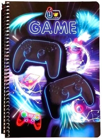 Spiralni zvezek Neon Game B5 (17 × 25 cm)