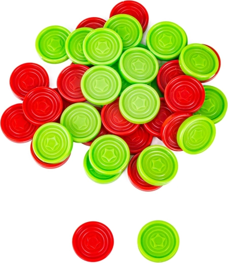 42 tokens in two colors
