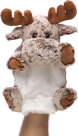 Hand puppet for instant playtime theater