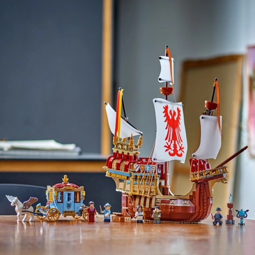 “Flying” Beauxbatons Carriage and Abraxan