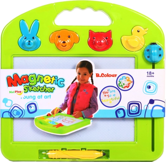 Magnetna risalna tablica Pikapolonica z živalicami