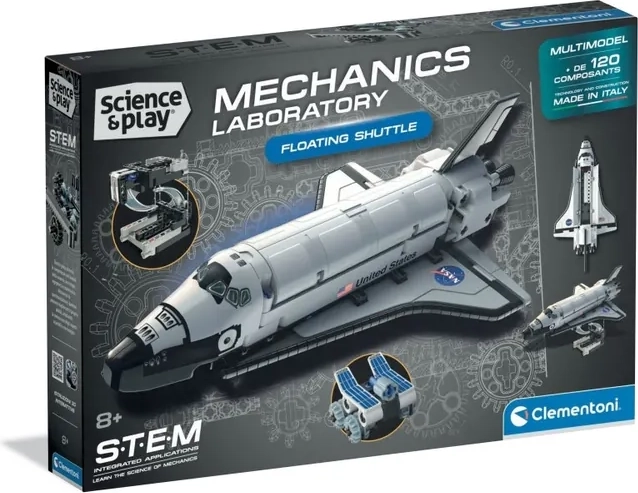 Clementoni Science & Play mehanski laboratorij raketoplan
