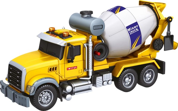City Service Car mešalec betona 1:14 z zvoki in lučmi