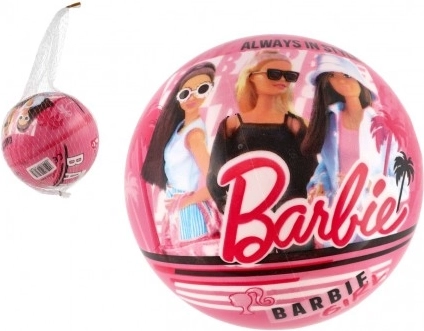 Napihnjena žoga Barbie 14 cm v mrežici