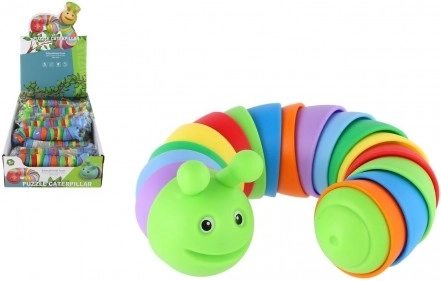 Prožna barvna gosenica za otroke