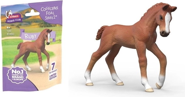 Zbirateljski žrebiček Ruby Schleich Horse Club