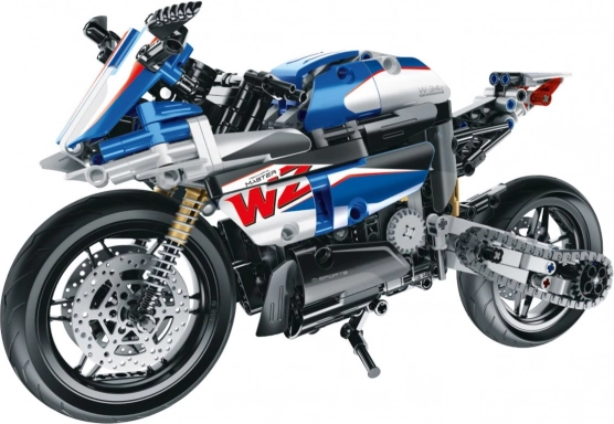 Konstrukcijski komplet motor modra