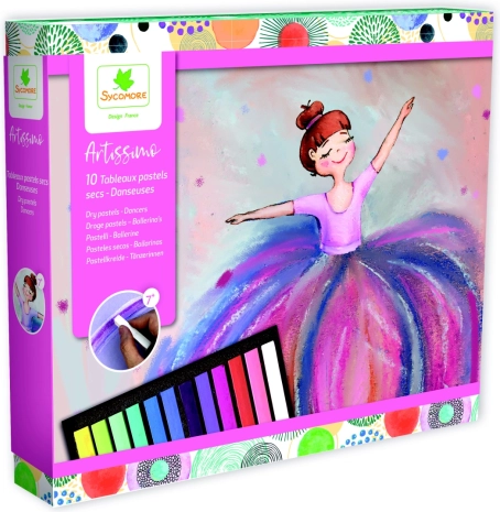 Artissimo - Ustvarjalni Set Suhi Pastel Plesalke