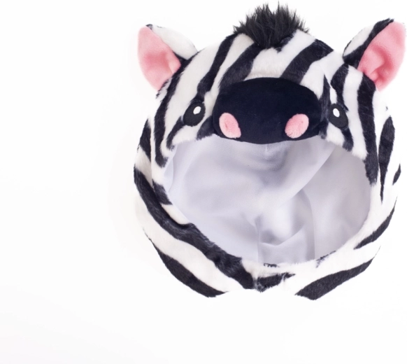 Odstranljiva zebra kapuca za interaktivno igro