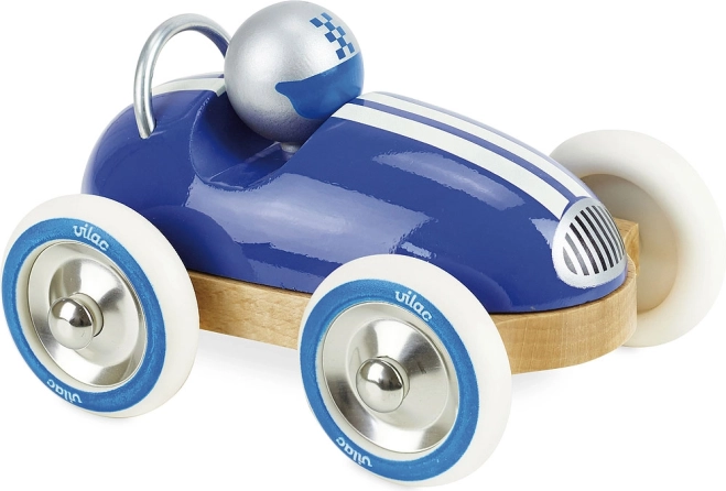 Vilac leseno auto Roadster Vintage modro